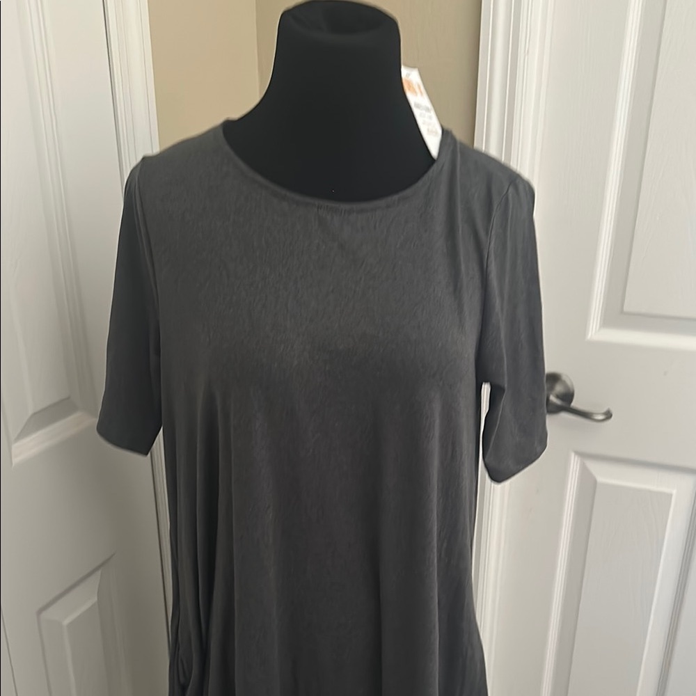 Agnes & Dora Gray Short Sleeve T-Shirt